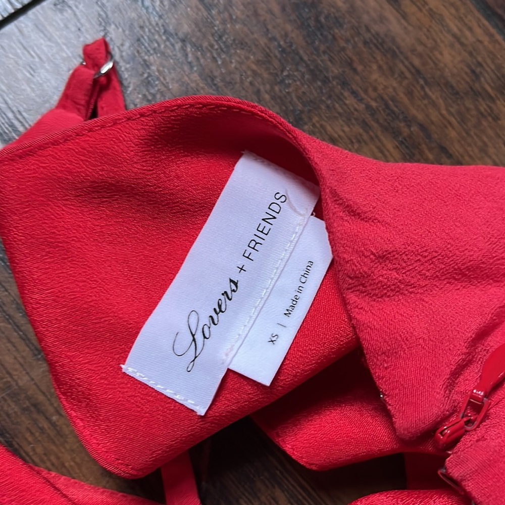 Lovers + Friends Red Bridget Midi Dress - Picture 8 of 9